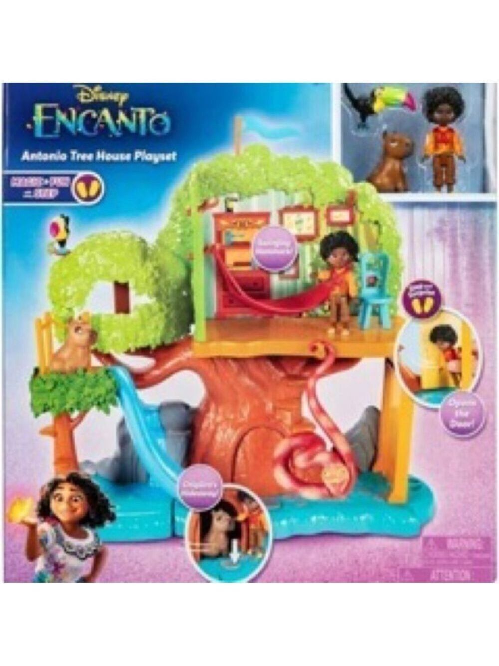 Jakks Pacific Disney Encanto Antonio Tree House Playset